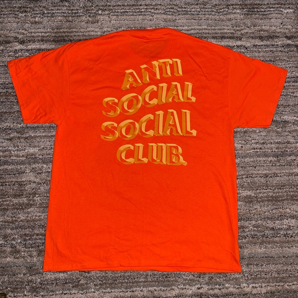 Anti Social Social Club - Deeper than Usual T-shirt, Orange